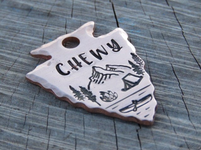 Native Wolf Pet Tags CHEWY