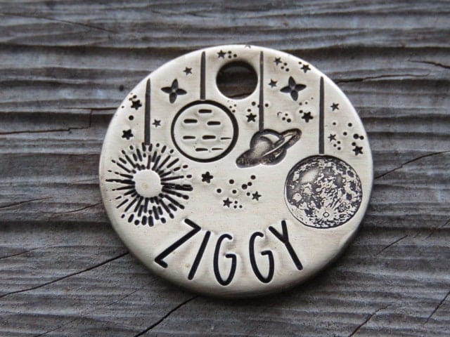 Native Wolf Pet Tags COSMO