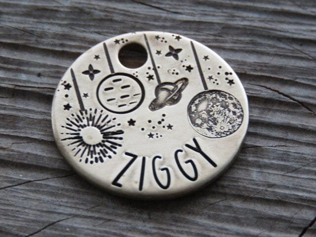 Native Wolf Pet Tags COSMO