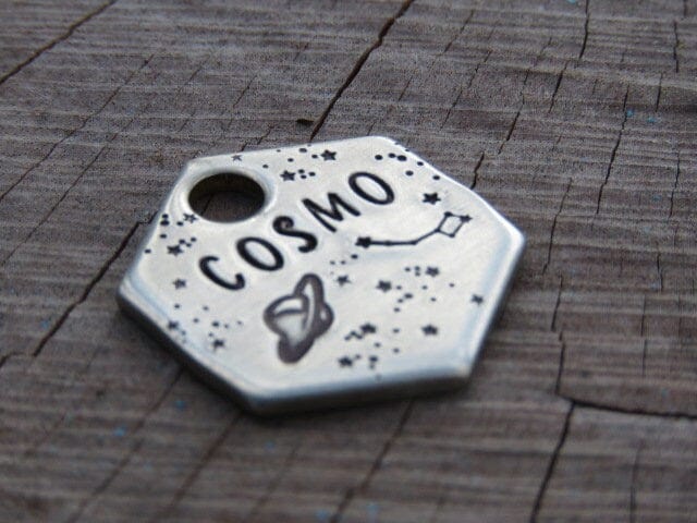 Native Wolf Pet Tags COSMO