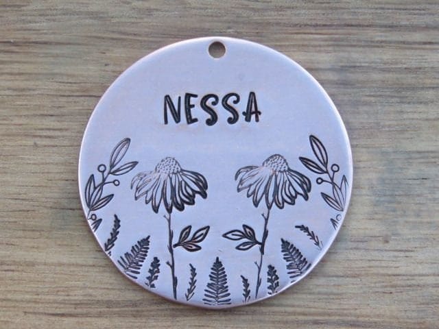 Native Wolf Pet Tags DAISY