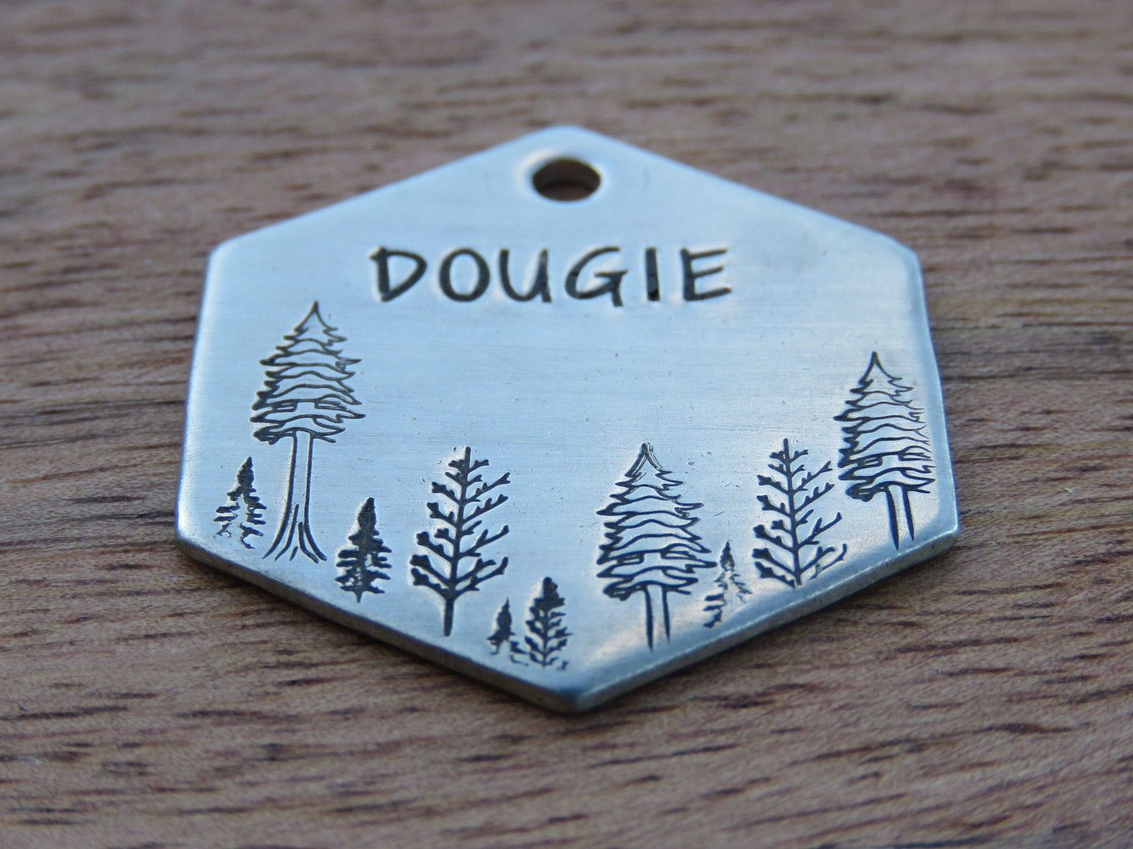 Native Wolf Pet Tags DOUGIE