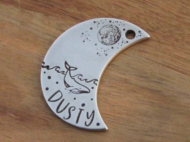 Native Wolf Pet Tags DUSTY