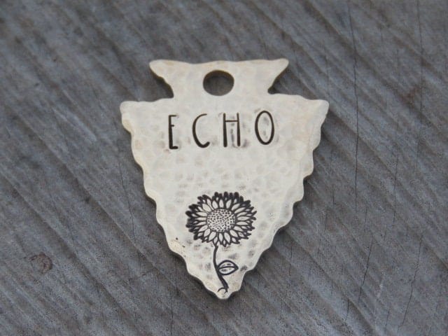 Native Wolf Pet Tags ECHO