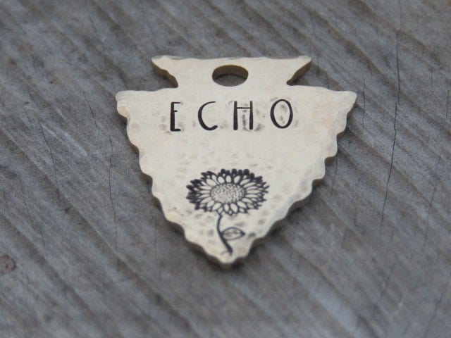 Native Wolf Pet Tags ECHO