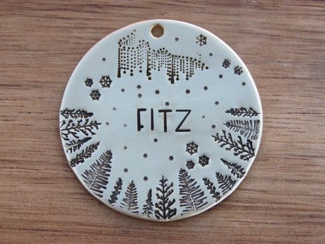 Native Wolf Pet Tags FITZ
