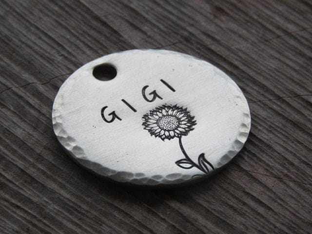 Native Wolf Pet Tags GIGI