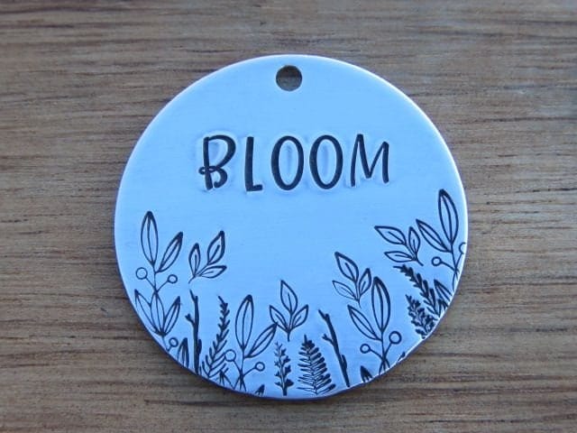 Native Wolf Pet Tags GOLDIE