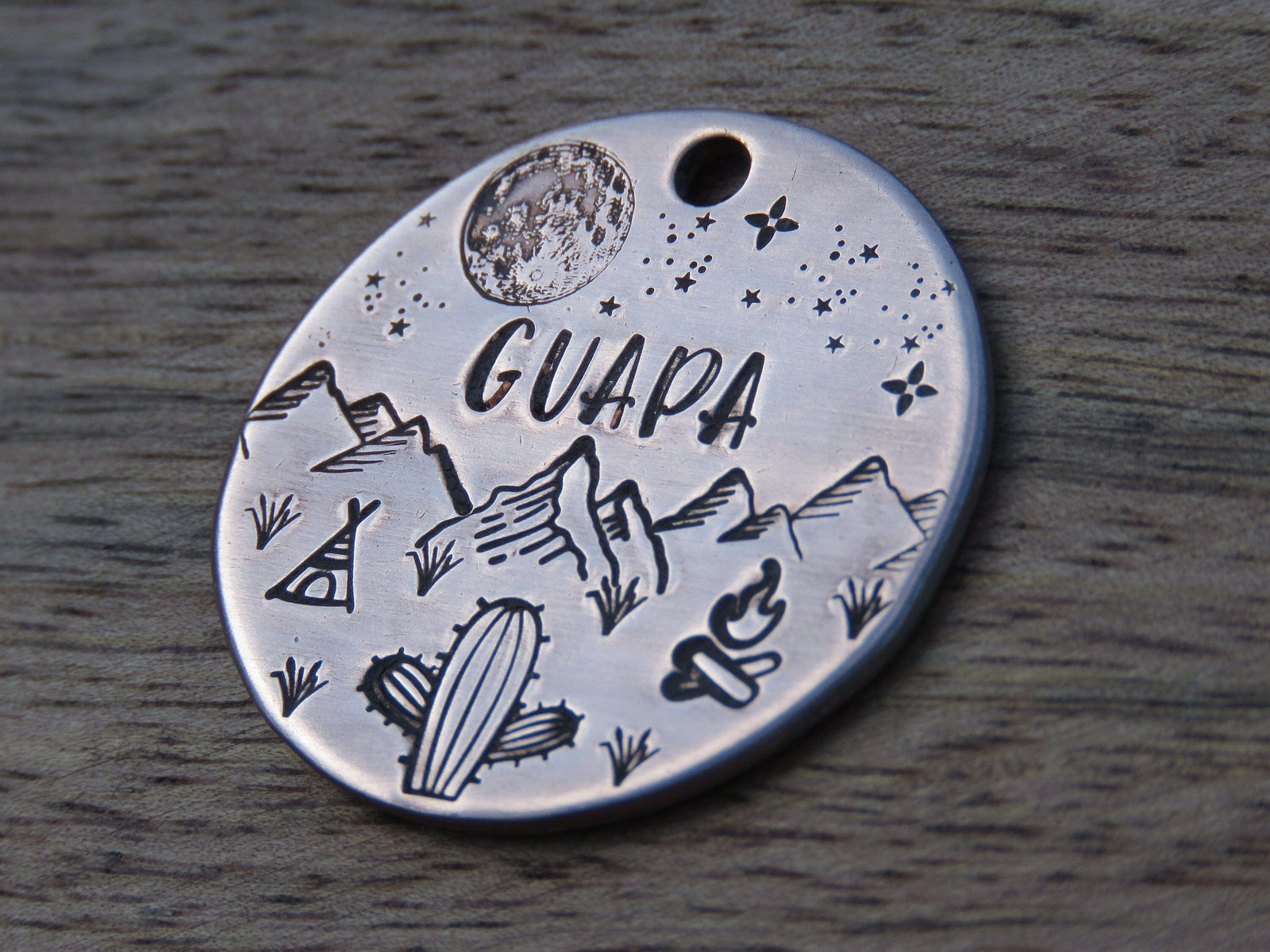 Native Wolf Pet Tags GUAPA