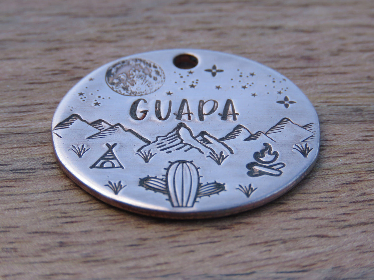 Native Wolf Pet Tags GUAPA