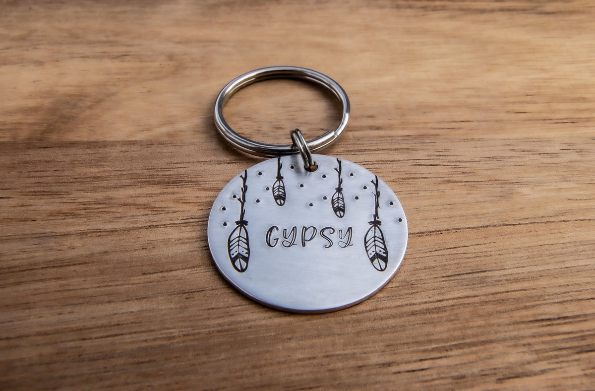 Native Wolf Pet Tags GYPSY
