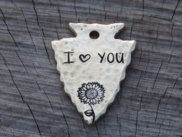 Native Wolf Pet Tags I LUV U TAG
