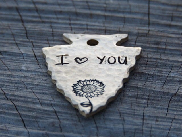 Native Wolf Pet Tags I LUV U TAG