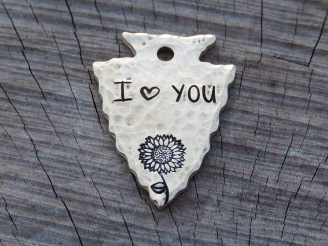Native Wolf Pet Tags I LUV U TAG