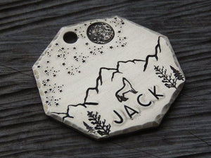 Native Wolf Pet Tags JACK