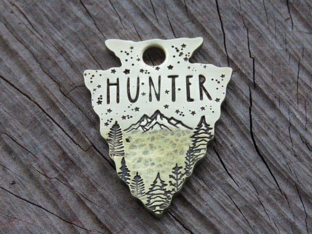 Native Wolf Pet Tags JASPER