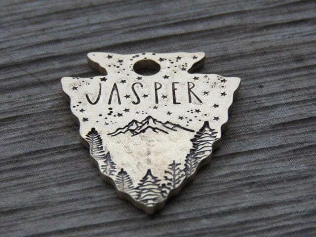 Native Wolf Pet Tags JASPER