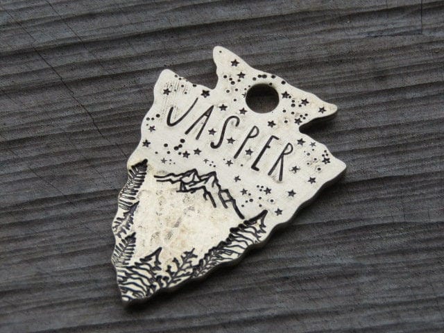 Native Wolf Pet Tags JASPER