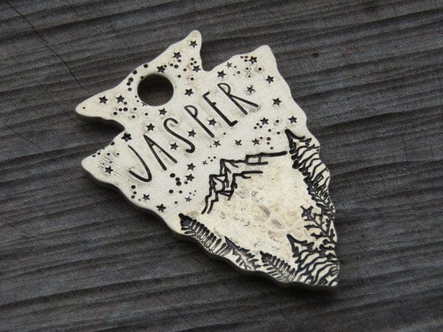 Native Wolf Pet Tags JASPER
