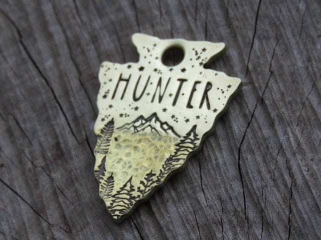 Native Wolf Pet Tags JASPER