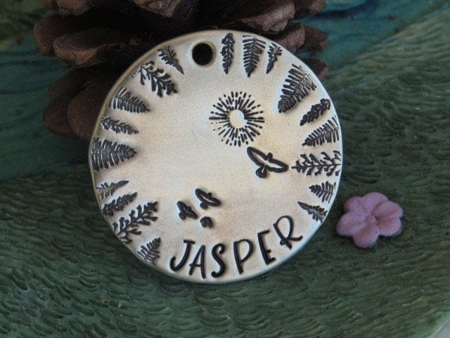 Native Wolf Pet Tags JASPER