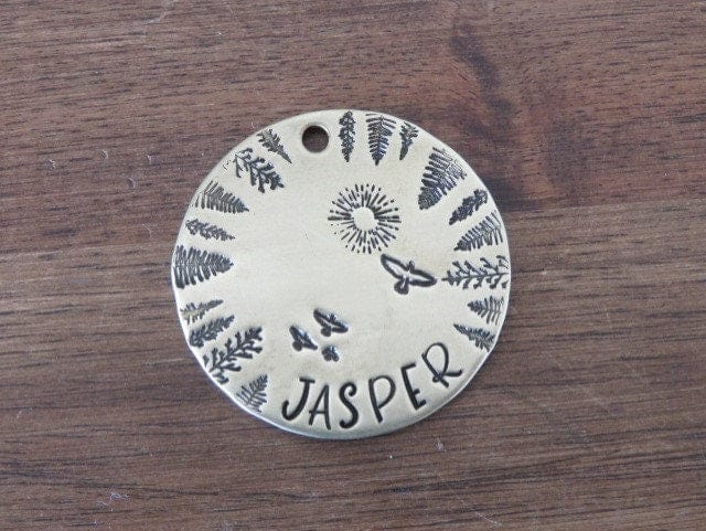 Native Wolf Pet Tags JASPER