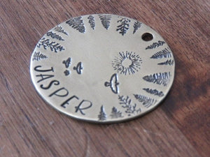 Native Wolf Pet Tags JASPER
