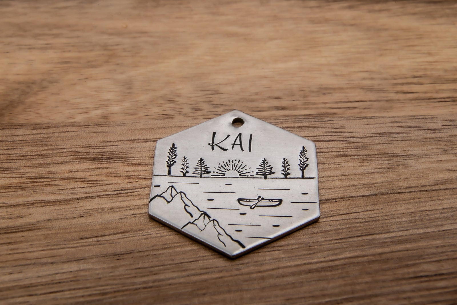 Native Wolf Pet Tags KAI