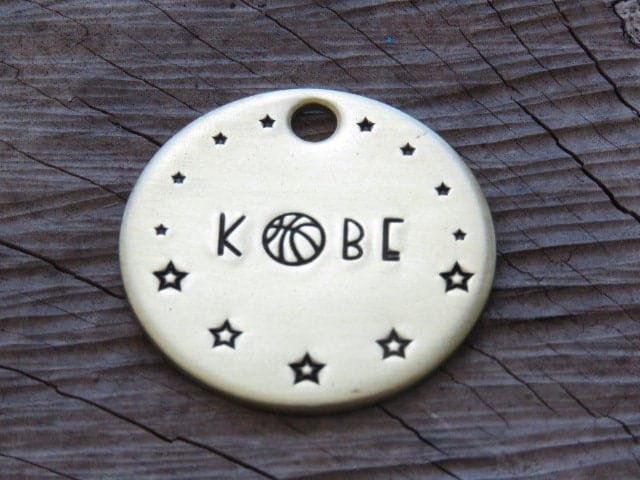 Native Wolf Pet Tags KOBE
