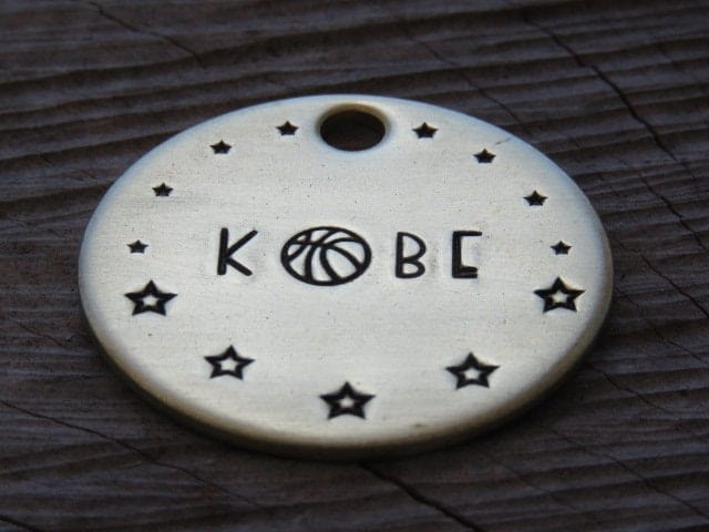 Native Wolf Pet Tags KOBE