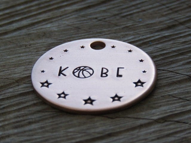 Native Wolf Pet Tags KOBE