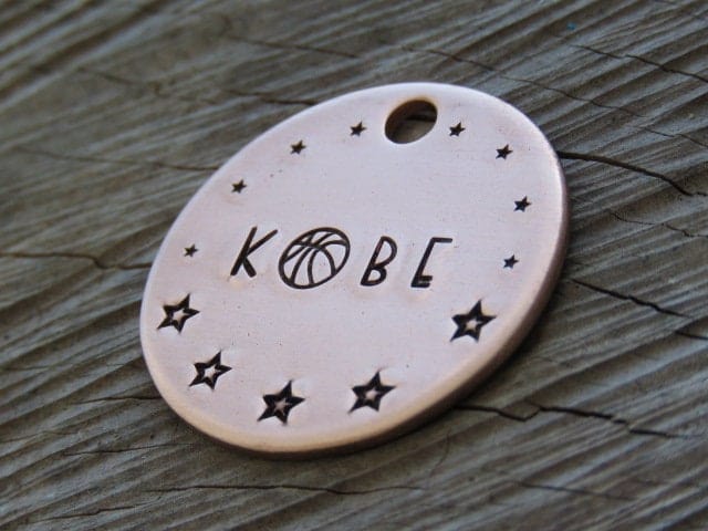 Native Wolf Pet Tags KOBE