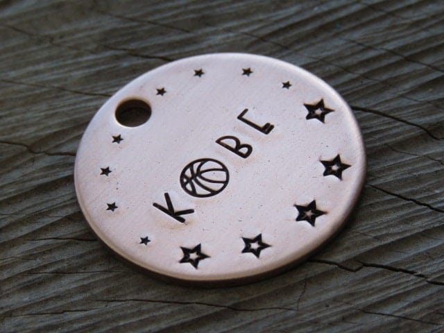 Native Wolf Pet Tags KOBE