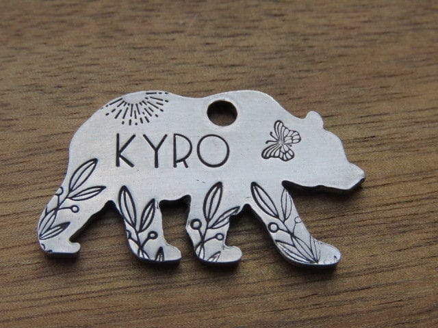 Native Wolf Pet Tags KYRO