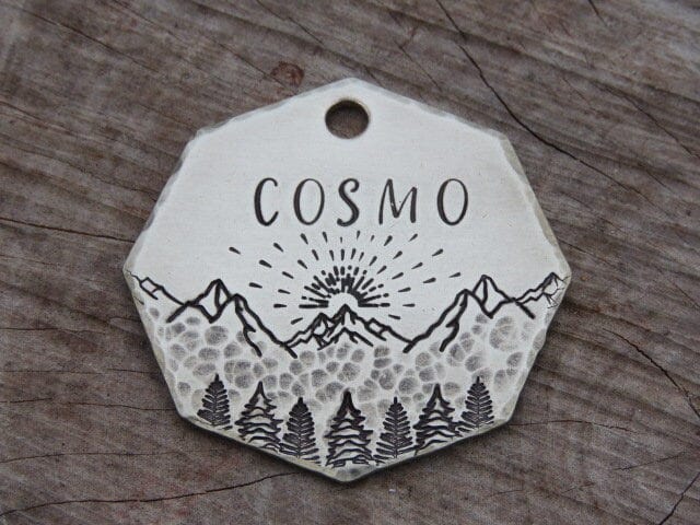 Native Wolf Pet Tags KYRO