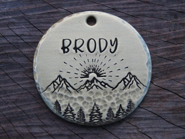 Native Wolf Pet Tags KYRO