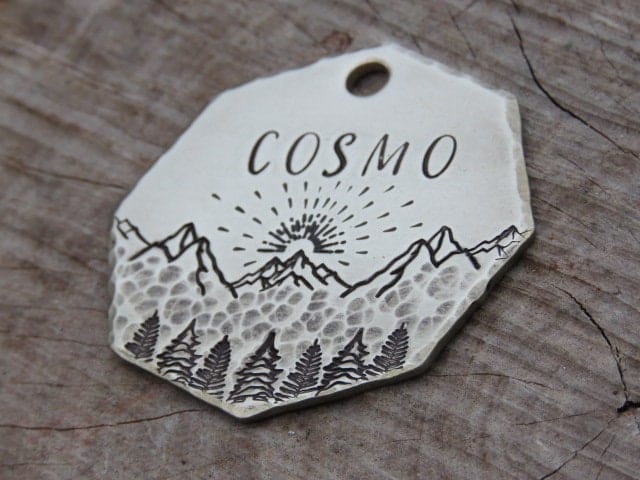 Native Wolf Pet Tags KYRO