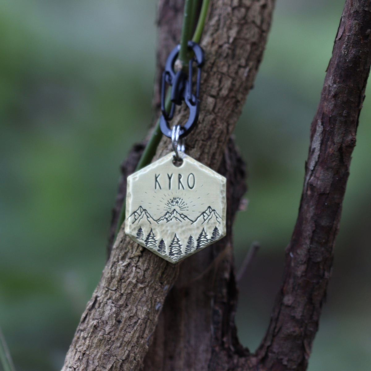 Native Wolf Pet Tags KYRO