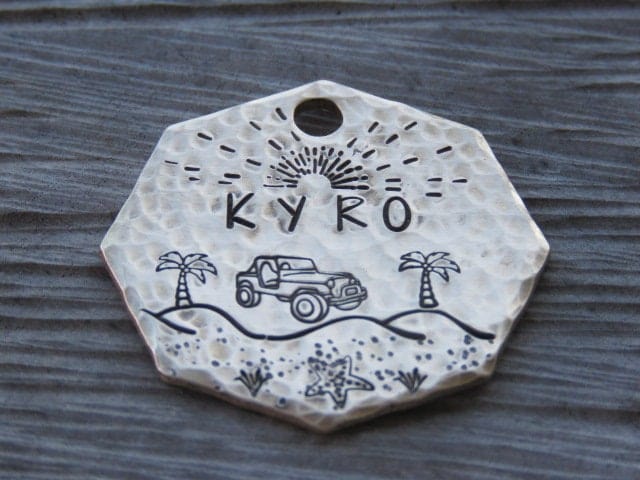 Native Wolf Pet Tags KYRO