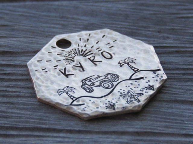 Native Wolf Pet Tags KYRO