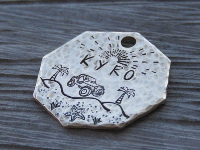 Native Wolf Pet Tags KYRO