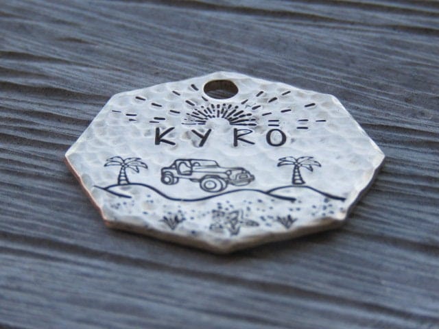 Native Wolf Pet Tags KYRO
