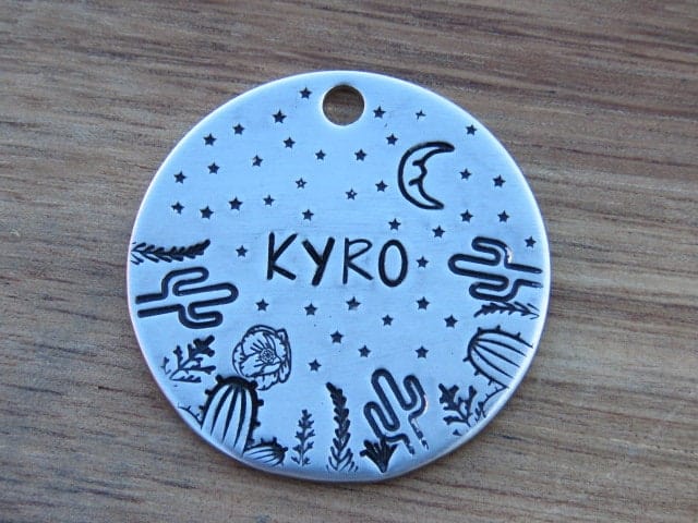 Native Wolf Pet Tags KYRO