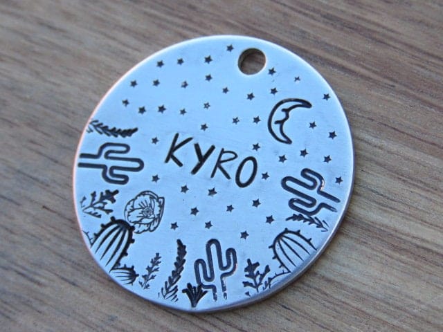 Native Wolf Pet Tags KYRO