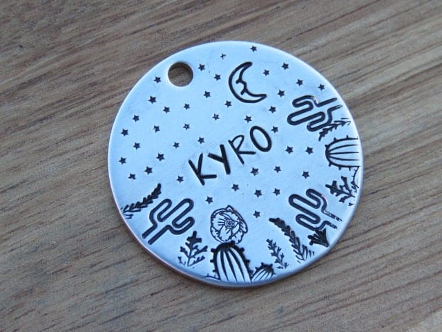 Native Wolf Pet Tags KYRO