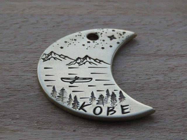 Native Wolf Pet Tags LEO