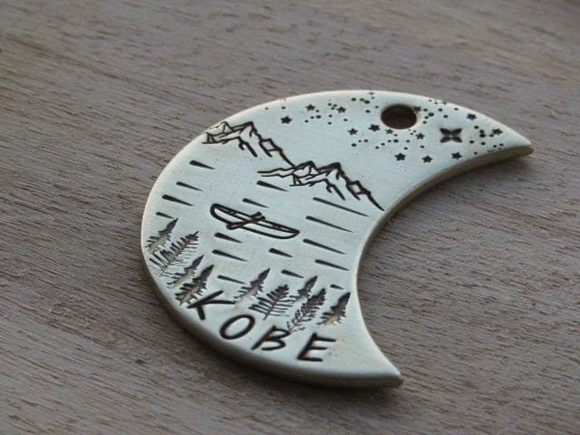 Native Wolf Pet Tags LEO