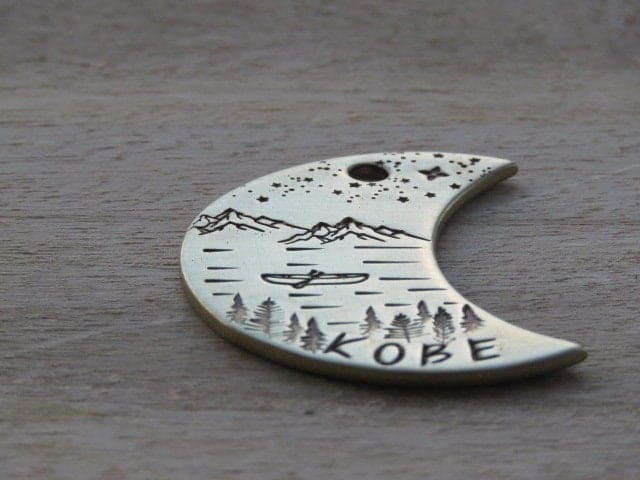 Native Wolf Pet Tags LEO