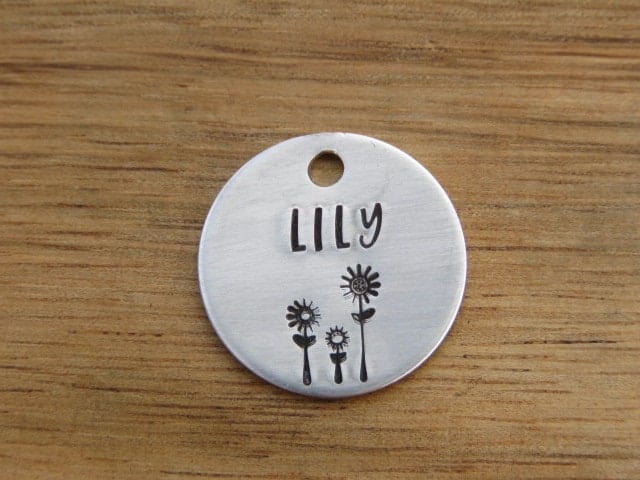 Native Wolf Pet Tags LILY