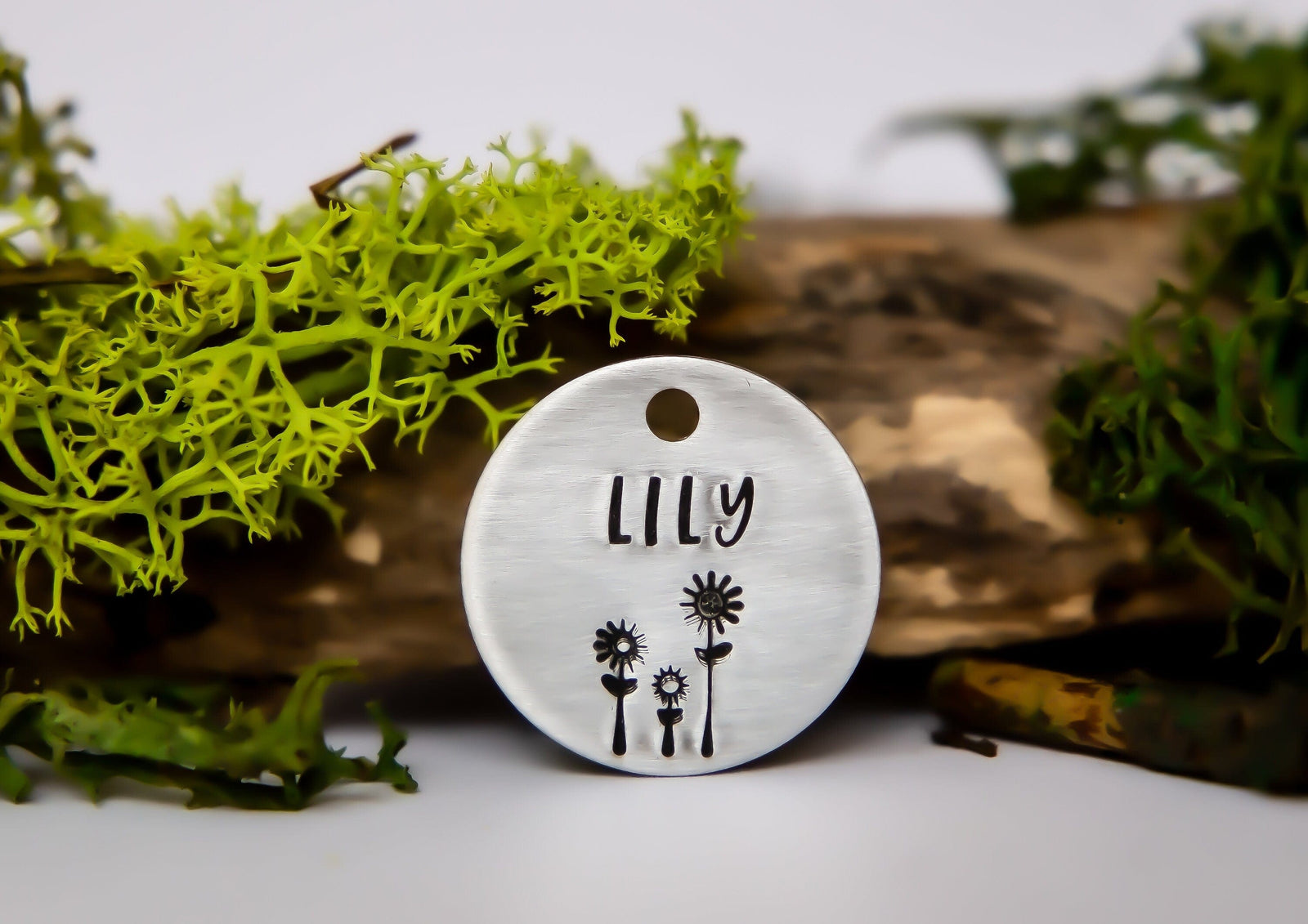 Native Wolf Pet Tags LILY